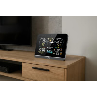 Rádiom riadená meteorologická stanica JVD RB3408